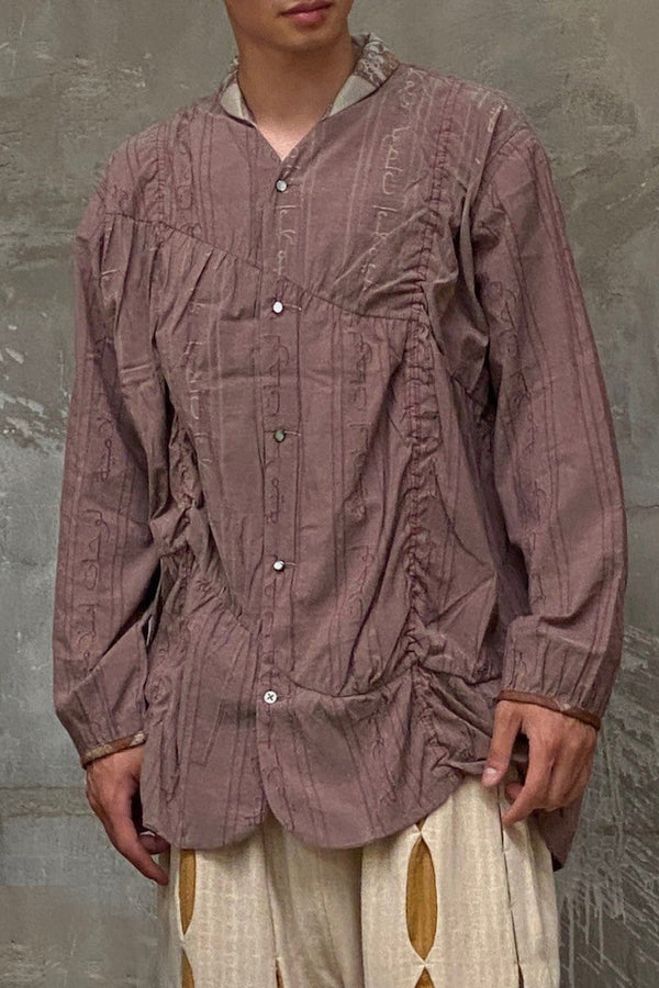 communs violet skinny asymmetric jacket CMS-SS22-C122-ZI